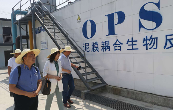 李松珊董事長調(diào)研水環(huán)境治理事業(yè)部項(xiàng)目