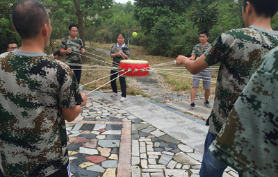激發(fā)個人潛能，凝聚團隊力量——蔡田鋪中心廠拓展訓(xùn)練