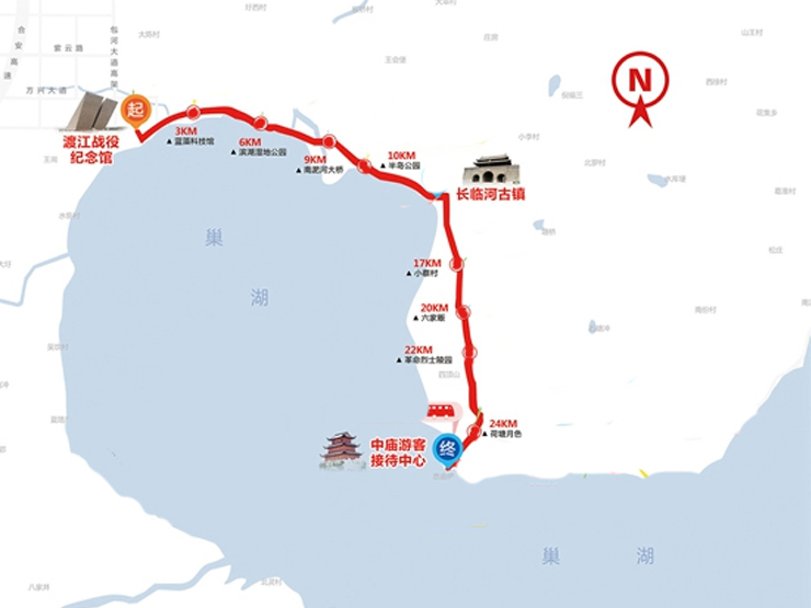 國禎環(huán)?？鞓穱澀h(huán)湖毅行路線